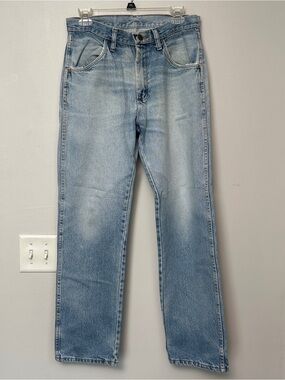 Rustler Light Wash Straight-Leg Jeans for Men